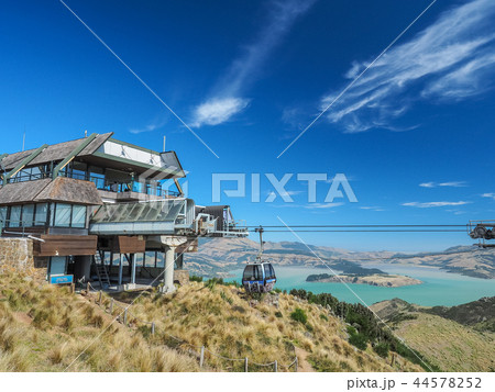 Aerial view of the Christchurch Gondola Aerial view of the Christchurch Gondola 44578252
