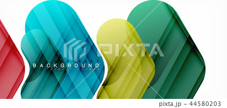 Shiny glossy arrows background 44580203