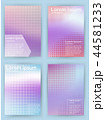 Covers holographic foil design. Geometric halftone 44581233