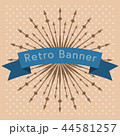 Vintage Styled Ribbons 44581257