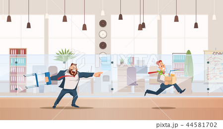 Dismissed, Loss Job. Vector Illustration. 44581702