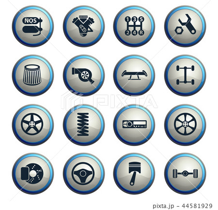 auto tuning icon set auto tuning icon set 44581929