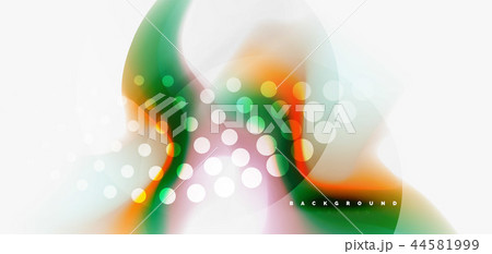 Color flowing wave, trendy liquid design template Color flowing wave, trendy liquid design template 44581999