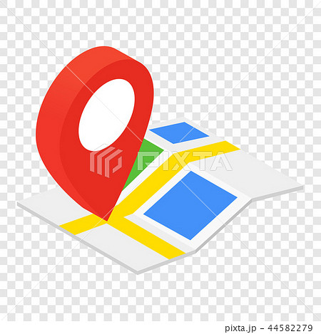 Location isometric 3d icon 44582279