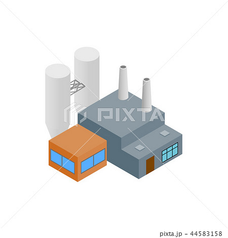 Factory isometric 3d icon 44583158