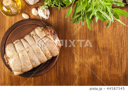 Traditional italian porchetta Traditional italian porchetta 44587545