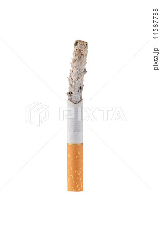 The a cigarette isolated on white background The a cigarette isolated on white background 44587733
