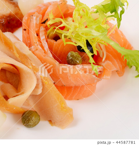 Cutting different fish in the restaurant Cutting different fish in the restaurant 44587781