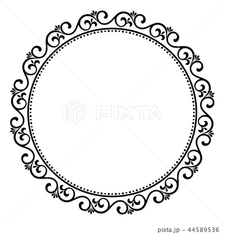 Decorative frame Elegant element for design  44589536