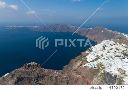Imerovigli village on the island of Santorini 44590172