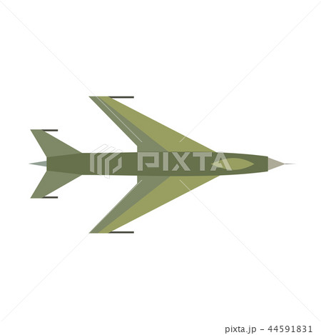 New flying jet fighter flat icon New flying jet fighter flat icon 44591831