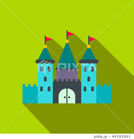 Castle flat icon 44593991