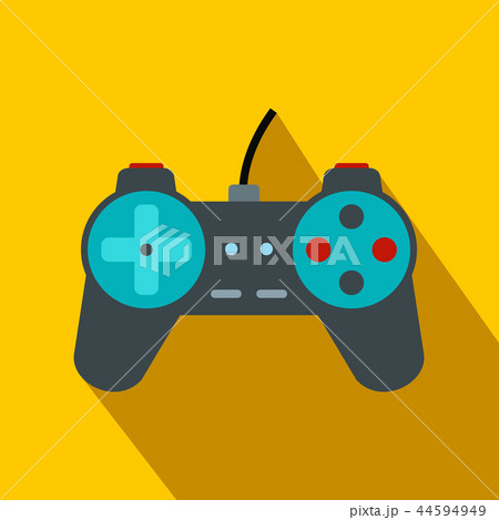 Video game controller flat icon Video game controller flat icon 44594949