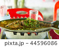 fish sour soup made of tamarind paste 44596086