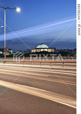 夜景 軌跡 国会 44598388