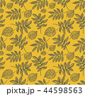 Seamless background with colorful autumn leaves.  44598563