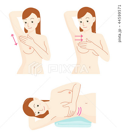 乳がん 自己検診セット 44599571