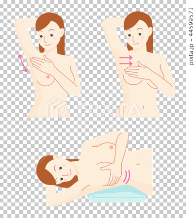 乳がん 自己検診セット 44599571