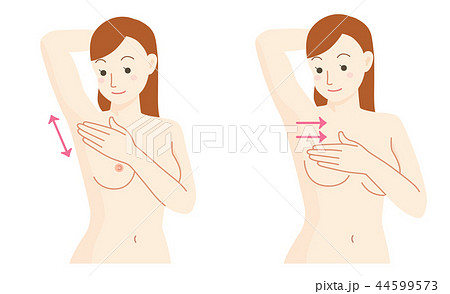 乳がん 自己検診セット 44599573
