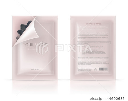 blank package, sachet for cosmetic product blank package, sachet for cosmetic product 44600685