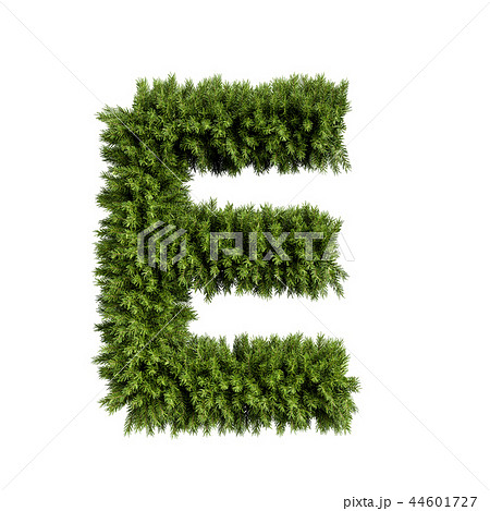 Christmas tree letter E 44601727