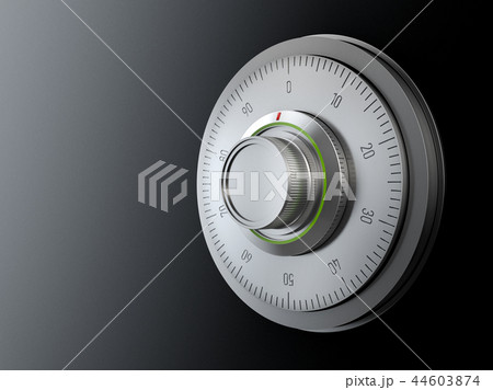 Realistic combination safe lock. 44603874