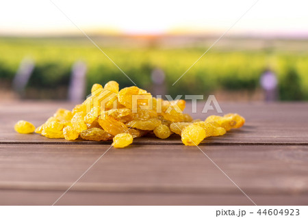 dry golden raisins sultana variety 44604923