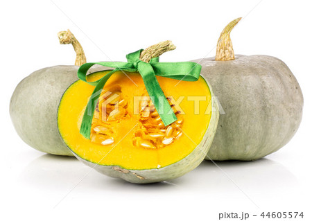 Fresh blue grey pumpkin nagy dobosi isolated 44605574