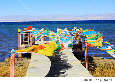 Tibetan Buddhist flags of the Himalayas 44610874