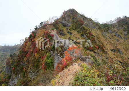 戸隠 蟻の塔渡り 紅葉 戸隠 蟻の塔渡り 紅葉 44612300