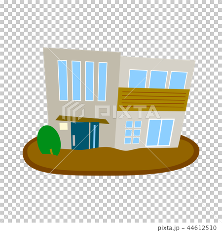 Disaster housing flood mud water - Stock Illustration [44612510] - PIXTA