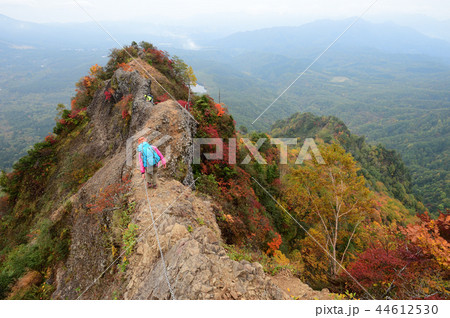 戸隠 蟻の塔渡り 紅葉 戸隠 蟻の塔渡り 紅葉 44612530