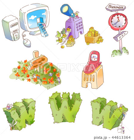 アルファベット コンピュータ パソコン 44613364