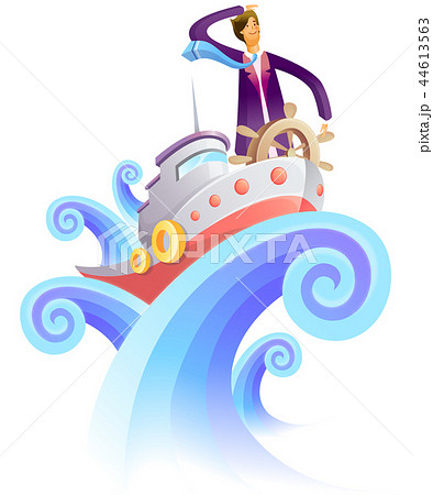 ビジネスマン 想像 旅行 44613563