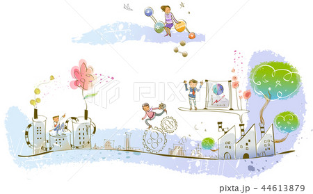 アイデア 想像 レジャー 44613879