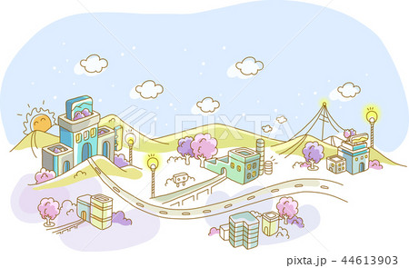 都市 都会 建築 44613903