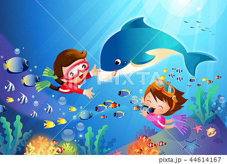 挑戦 動物 少年 44614167