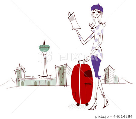 全身 女性 女 44614294