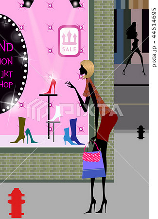 ショッピング 買い物 ファッション 44614695