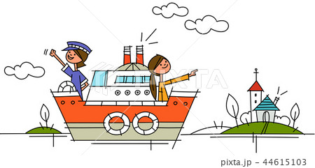 人 人間 旅客船 44615103