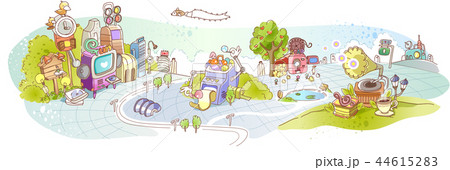 動物 本 屋外 44615283