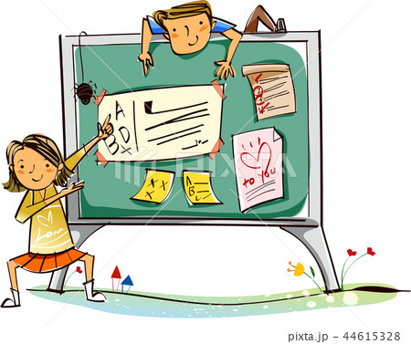 アルファベット 掲示板 子供 44615328