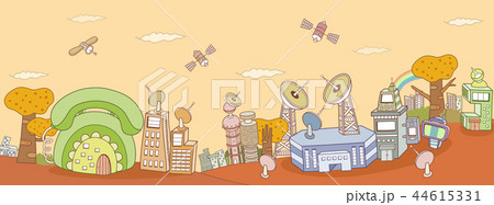 通信 衛星アンテナ 宇宙探検 44615331