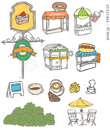 カフェ コンセプト アイコン 44615510