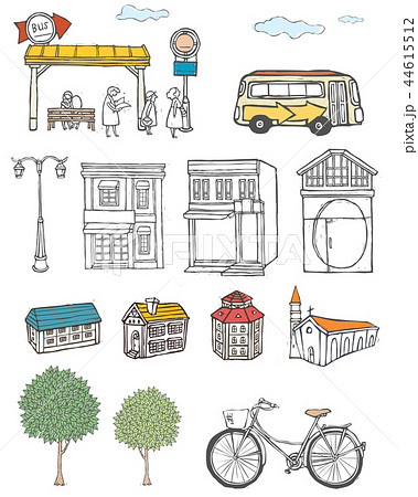 大人 成人 バス停 44615512