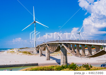 （静岡県）菊川河口の潮騒橋 44615990