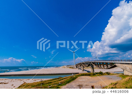 (静岡県)菊川河口の潮騒橋 (静岡県)菊川河口の潮騒橋 44616006