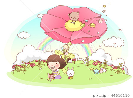 教育 花 知識 44616110