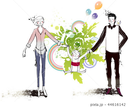 愛 核家族 お父さん 44616142