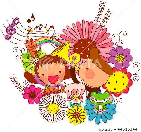 動物 花 新鮮 44616344